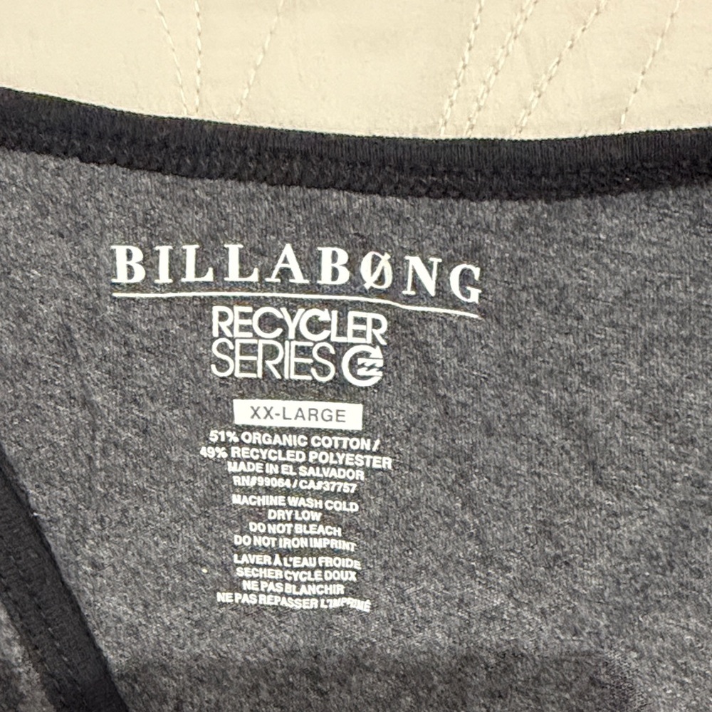 Billabong Charcoal Tank Top - Picture 2 of 3